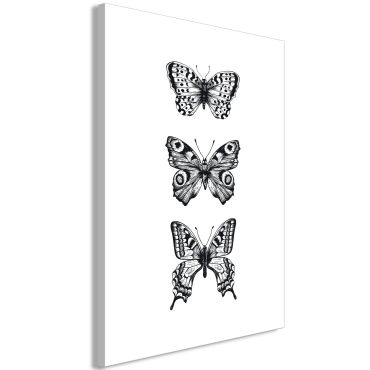 Table - Three Butterflies (1 Part) Vertical