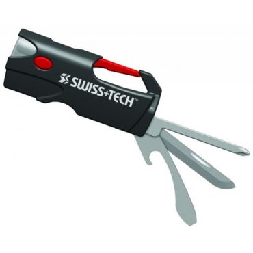Swiss + Tech Multi-Tool Carabiner 6-in-1