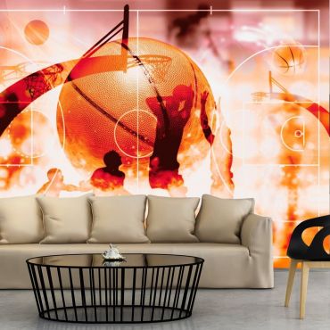 Self-adhesive photo wallpaper - My Sport: Basketball