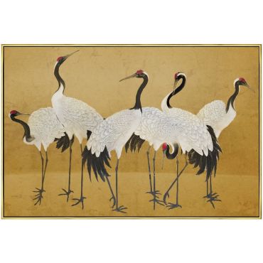 Painting Cranes in harmony