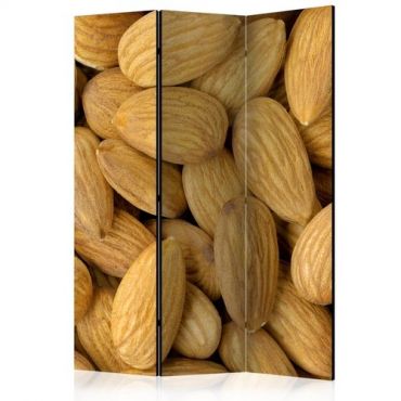 3-section divider - Tasty almonds [Room Dividers]