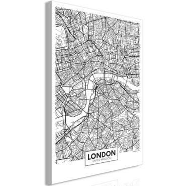 Table - Map of London (1 Part) Vertical