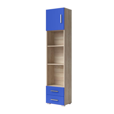 Bookcase Chara plus-Blue