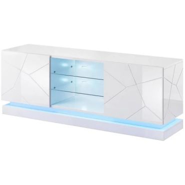 Έπιπλο τηλεόρασης Qiu με LED