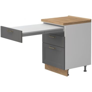 Floor cabinet Tahoma R-60-3FS with extendable table