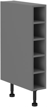 Floor cabinet with shelves Bardem 15 D OTW
