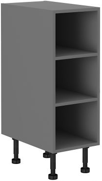 Floor cabinet with shelves Bardem 30 D OTW
