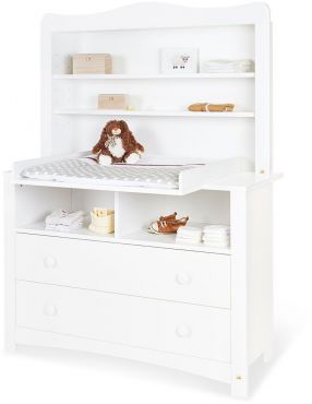 Changing table Florentina Plus with shelves
