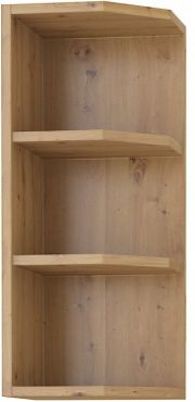 Hinged cabinet with corner shelves Artista