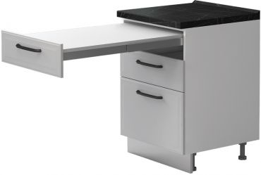 Floor cabinet Evora R60-3FMS with extendable table