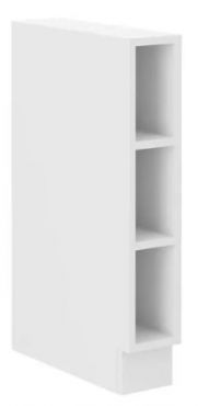 Floor cabinet with shelves Lyona 15 D OTW BB