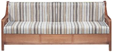 Stretch sofa Paulina three-room-189f 70b cm-Gray Rige
