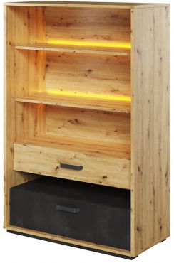 Office bookcase Qubic 2S