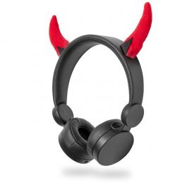 Headphones Nedis HPWD4000 Danny Devil On-ear