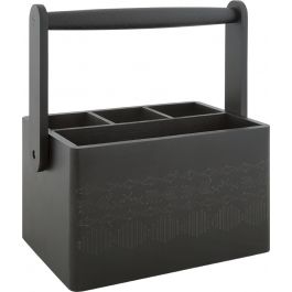 Hoolier storage box with handle