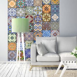 Wallpaper - Colorful Mosaic 50x1000