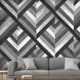 Wallpaper - Grey Maze 50x1000