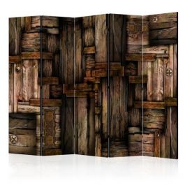 Διαχωριστικό με 5 τμήματα - Wooden puzzle II [Room Dividers]
