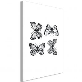 Table - Four Butterflies (1 Part) Vertical