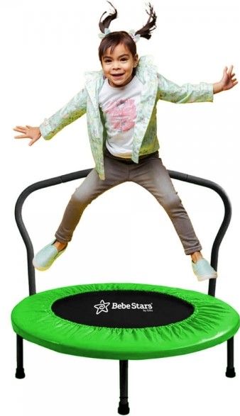 Trampoline with handle 102cm Bebe Stars