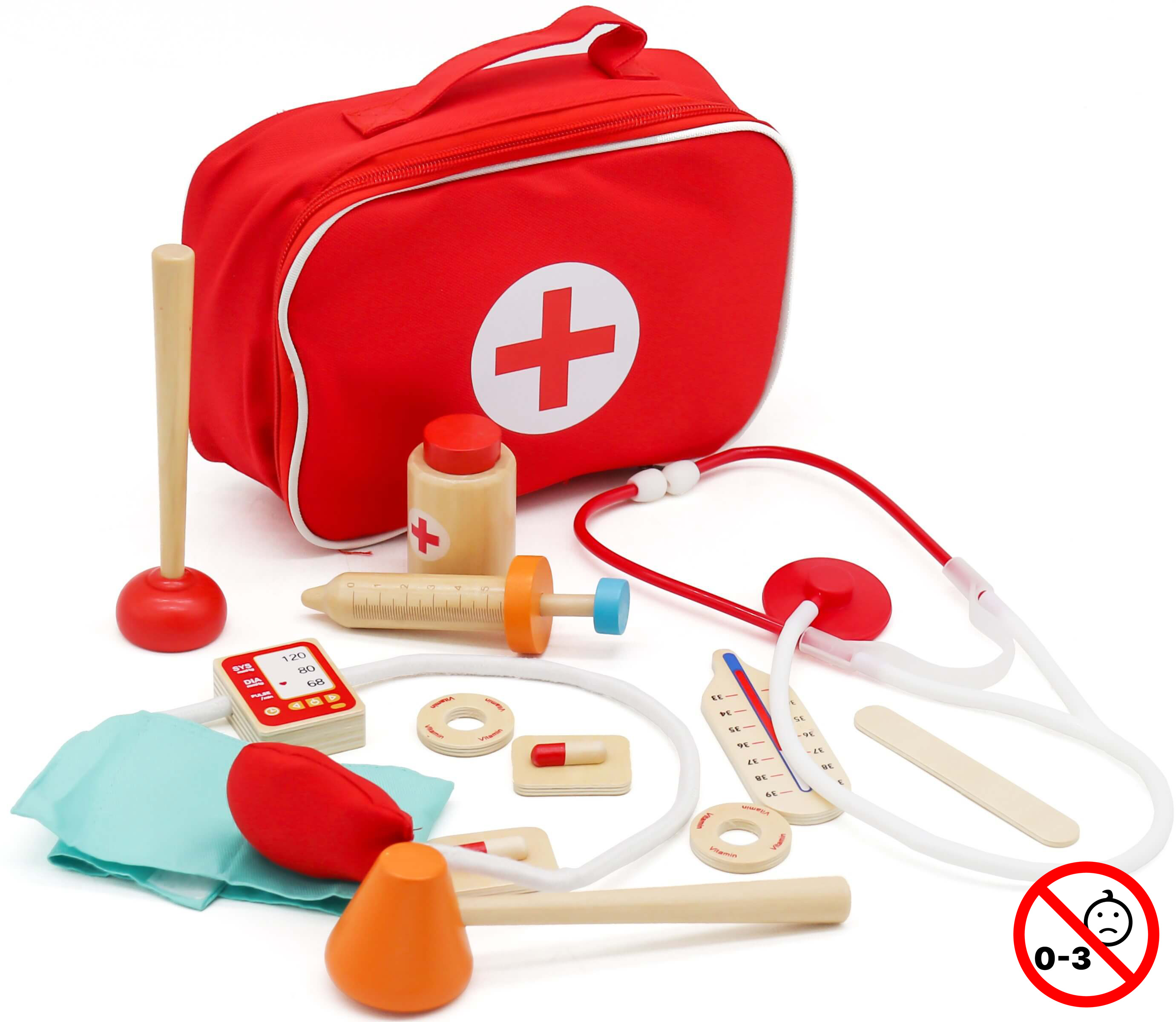 PoliHome Παιδικό σετ ιατρικών εργαλείων Joyland First Aid
