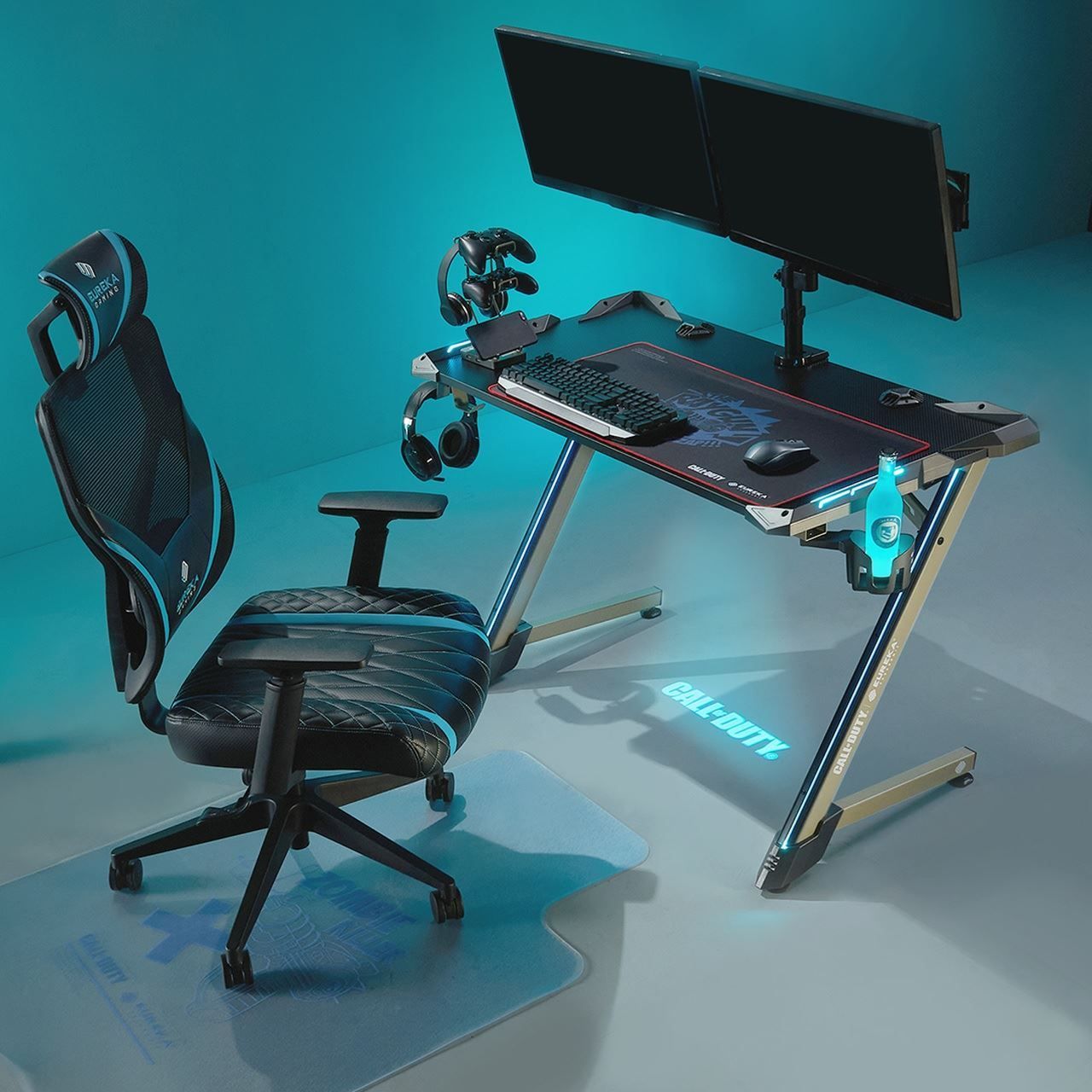 Gaming Γραφείο - Eureka Ergonomic® COD-002-GB-US φωτογραφία