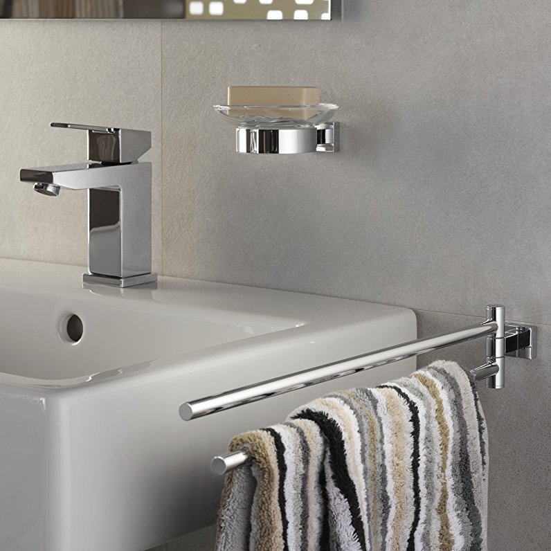 Πετσετοθήκη Grohe New Cube διπλή φωτογραφία