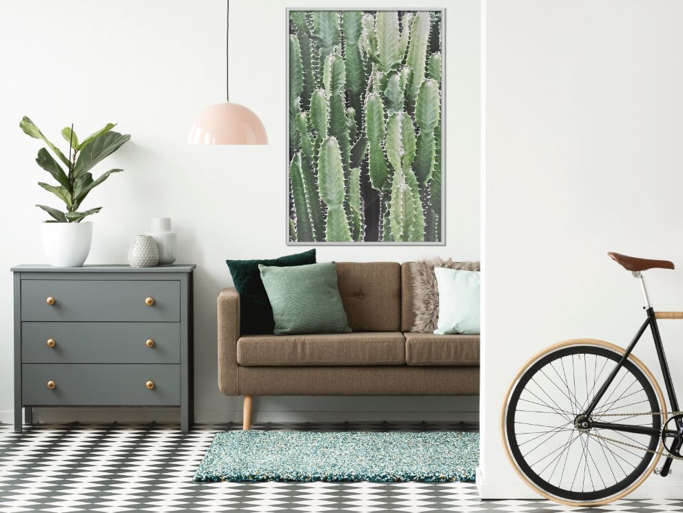 Αφίσα - Cactus Plantation - 20x30 - Μαύρο - Χωρίς πασπαρτού φωτογραφία