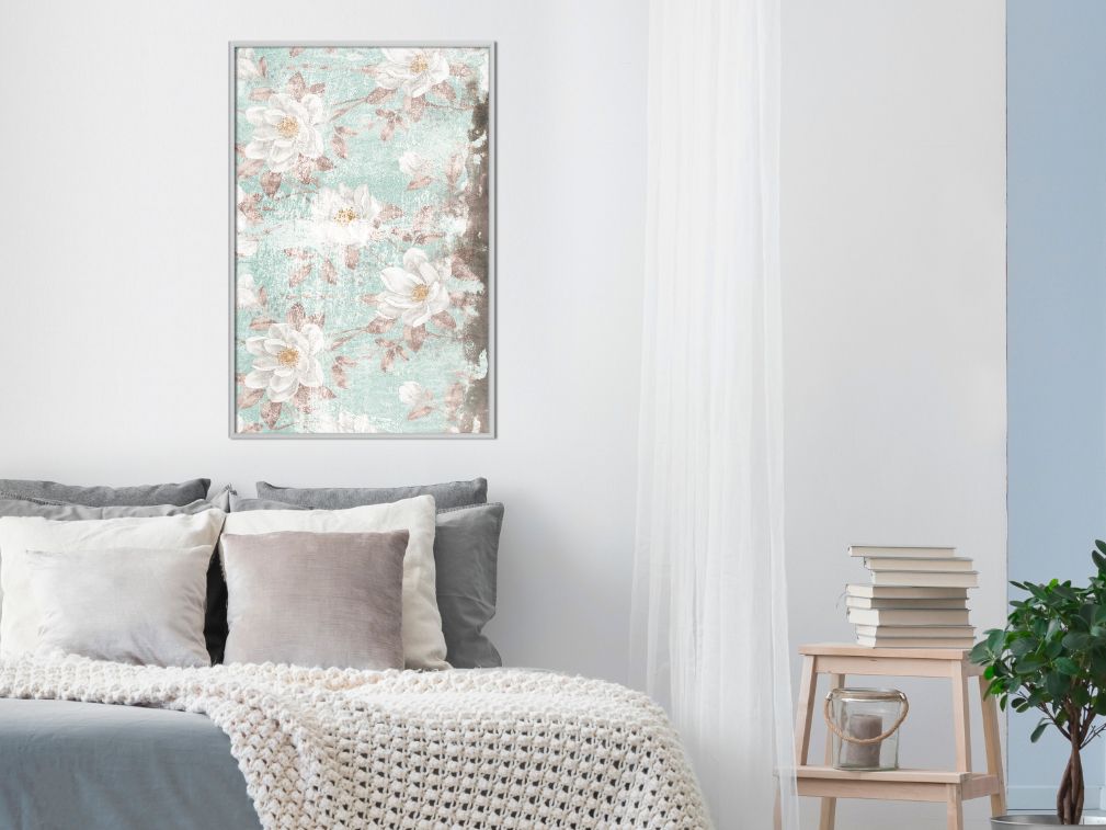 Αφίσα - Floral Muslin - 20x30 - Χρυσό - Χωρίς πασπαρτού φωτογραφία